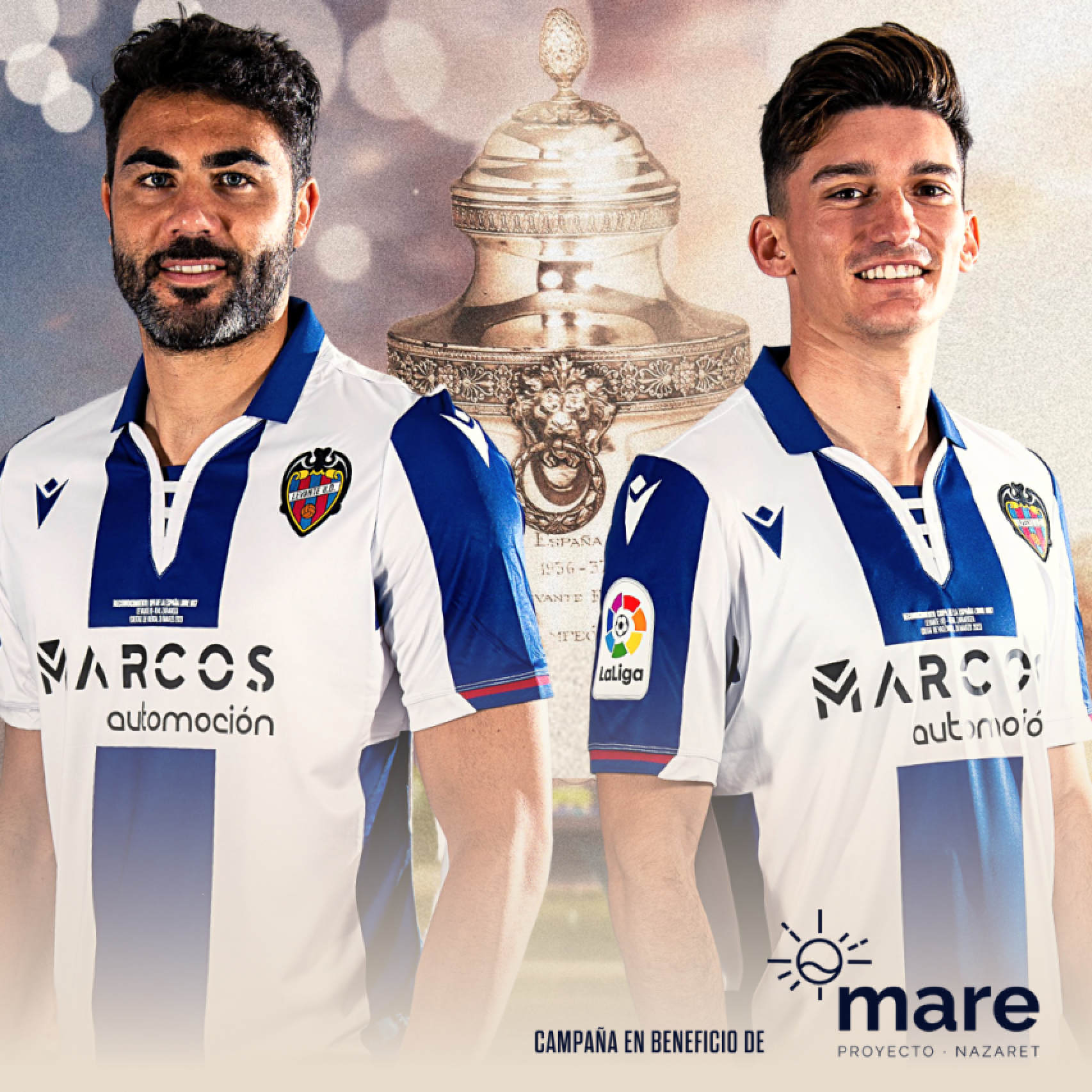 ¡Adquiere la camiseta conmemorativa de la Copa de la España Libre y colabora con Mare!